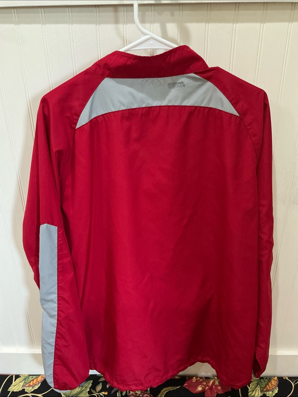Rawlings Red Pullover with Gray Accents - Picture 3 of 3